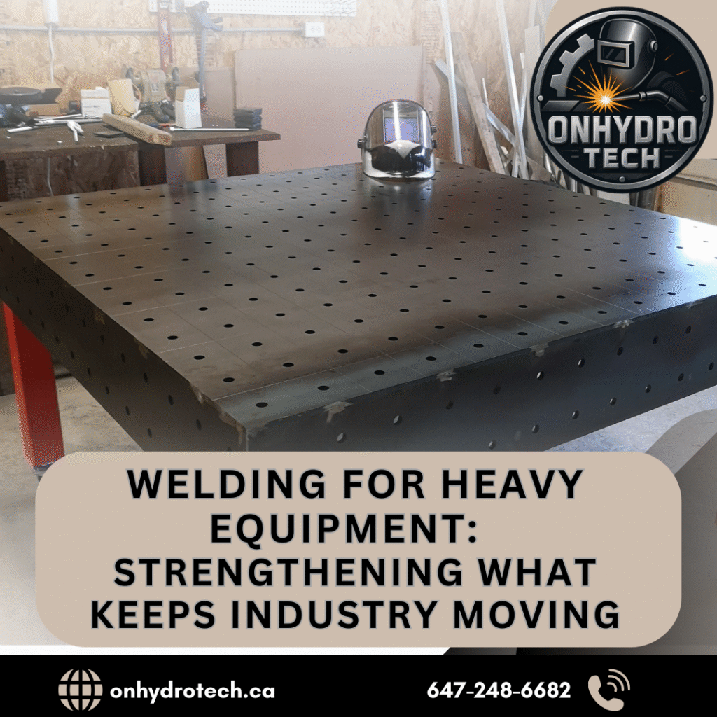welding for heavy equipment in Waterloo